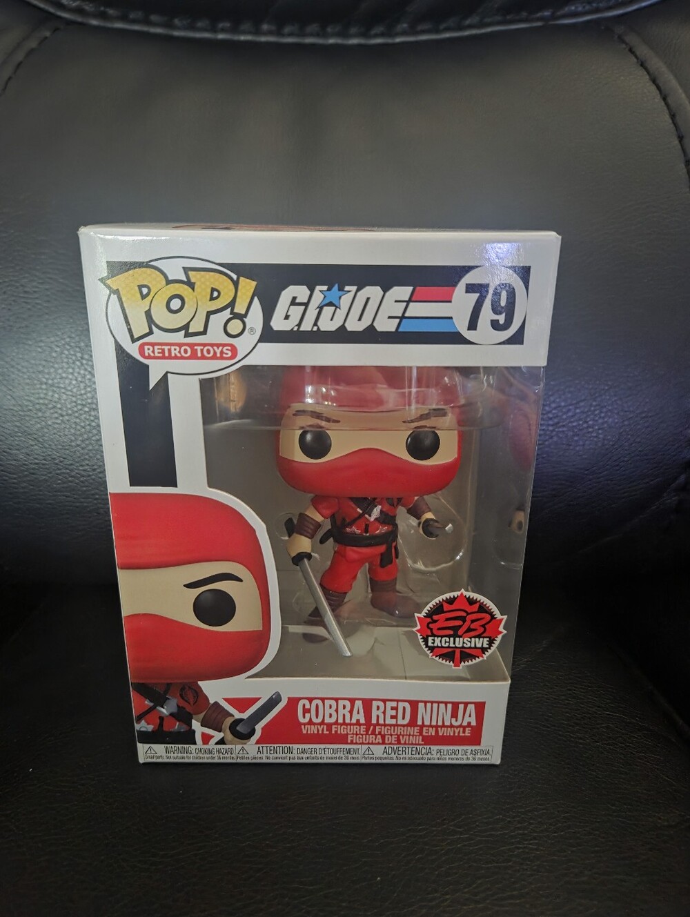 Funko Pop! Retro Toys GI Joe Figure of the Cobra Red Ninja #79